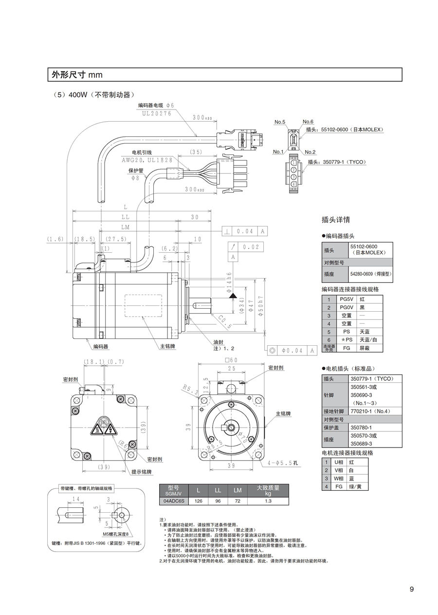 耐环境型AC伺服驱动